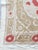Mid-Century Modern Vintage Embroidered Neutral Tan Suzani From Asian For Sale - Image 3 of 9