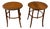 Vintage Bentwood Side Tables, Set of 2 For Sale