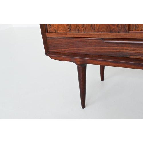 Model 13 Highboard in Rosewood by Gunni Oman for Oman Jun, Denmark, 1960s For Sale - Image 15 of 18