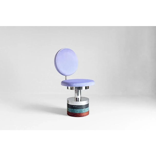 Contemporary Block Chair Down Chair by Masquespacio For Sale - Image 3 of 10