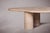Contemporary Trio Travertine Coffee Table 51.2" For Sale - Image 3 of 5