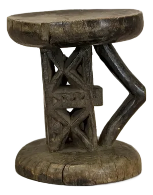 Tonga Stool in Wood