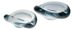 Akva Series Ashtrays by Per Lütken for Holmegaard, 1950s, Set of 2