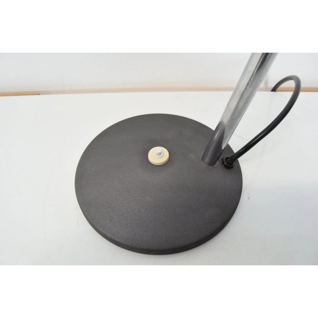 Gold Industrial Adjustable Table Lamp, 1960s For Sale - Image 8 of 14