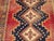Vintage Persian Afshar Tribal Rug, Hand-Knotted Wool, Geometric Pattern, Navy & Red, 6x7 For Sale - Image 9 of 14