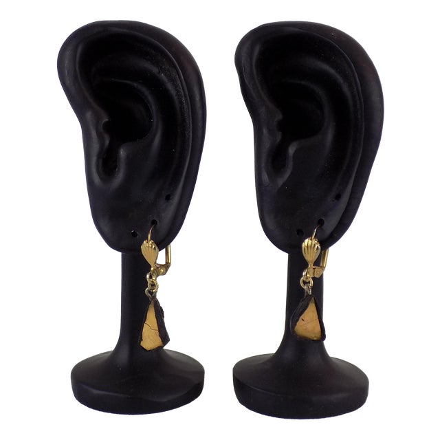 Talosel Earrings by Line Vautrin, 1950s For Sale