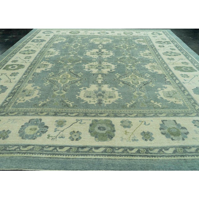 Turkish Oushak Rug 12'6" x 15'6" #19388 Explore a curated collection of hallway runners, wool rugs, and handmade...