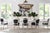 The Swedish dining table, based on 18th century designs with bead and reelcarvings, reflects the Gustavian style, which...
