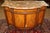 French 1920's French Louis XVI Style Marble Top Satinwood Inlaid Chest Dresser Commode For Sale - Image 3 of 15
