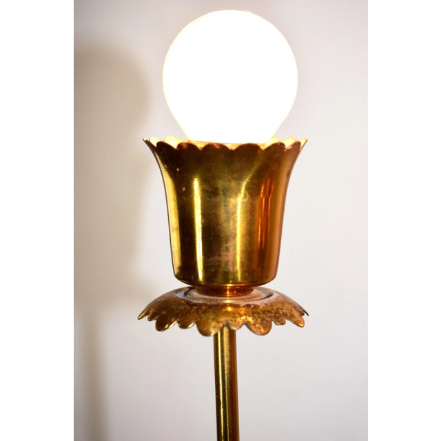 Metal Italian Floor Lamp, 1950s For Sale - Image 7 of 18