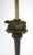 Early 20th Century Adjustable Height Heavy Brass Tripod Base Claw Feet Antique Floor Lamp For Sale - Image 5 of 17