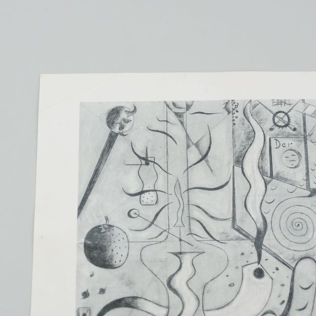 Joan Miro, The Kerosene Lamp, 1979, Photographic Paper For Sale - Image 4 of 16