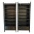 Vintage Pair Faux Bamboo Etagere Bookcase For Sale
