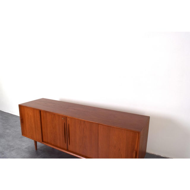 Mid-Century Modern Danish Teak Sideboard, 1960s For Sale - Image 16 of 18