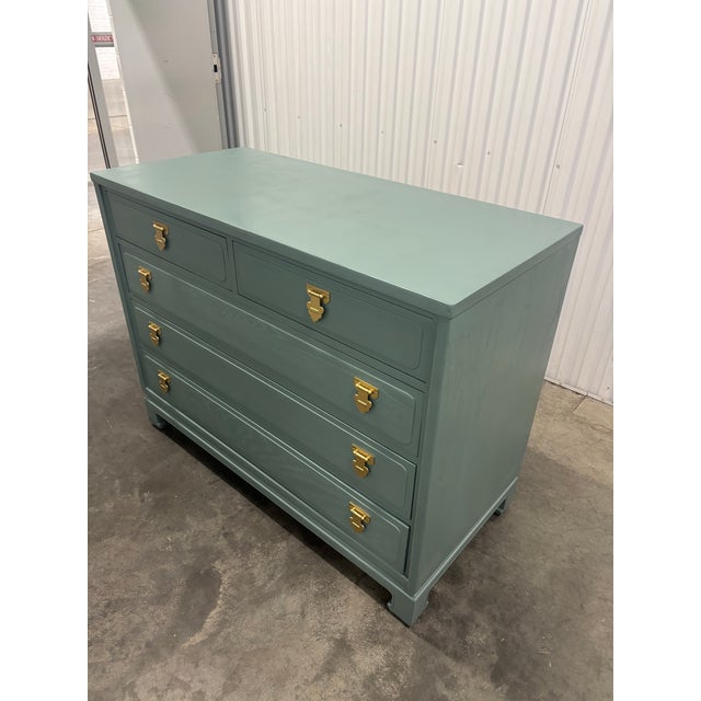 Davis Cabinet Co. Chinoiserie Style Chest For Sale - Image 11 of 12