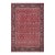 Shabby Chic Persian Tabriz Red/Blue Wool Rug - 9'10'' X 13'4'' For Sale