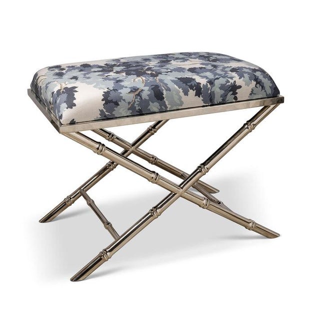 Port 68 Lauderdale Nickel Cotswolds Bench For Sale - Image 4 of 4