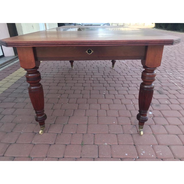 William IV Extendable Dining Table in Mahogany, 1830s For Sale - Image 3 of 18
