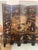 18th Century Coromandel Pagoda 8 Panel Folding Screen For Sale - Image 13 of 14