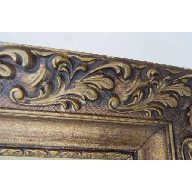 Mid 20th Century Floral Still Life Impasto Painting, Framed For Sale - Image 9 of 10