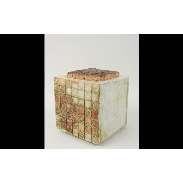 French Ceramic Tobacco Pot by Roger Capron for Vallauris, 1950s For Sale - Image 6 of 12