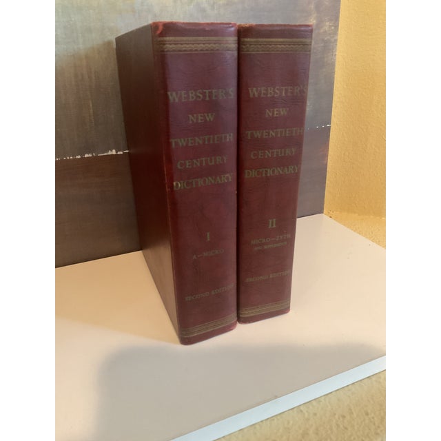 Webster’s New World Dictionary of the American Language — College Edition (1959 Vintage Hardcover) For Sale - Image 4 of 6