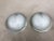 Vintage Industrial French Ceiling Lights from Holophane, 1930s, Set of 2, in Good conditions. Designed 1920 to 1949 This...