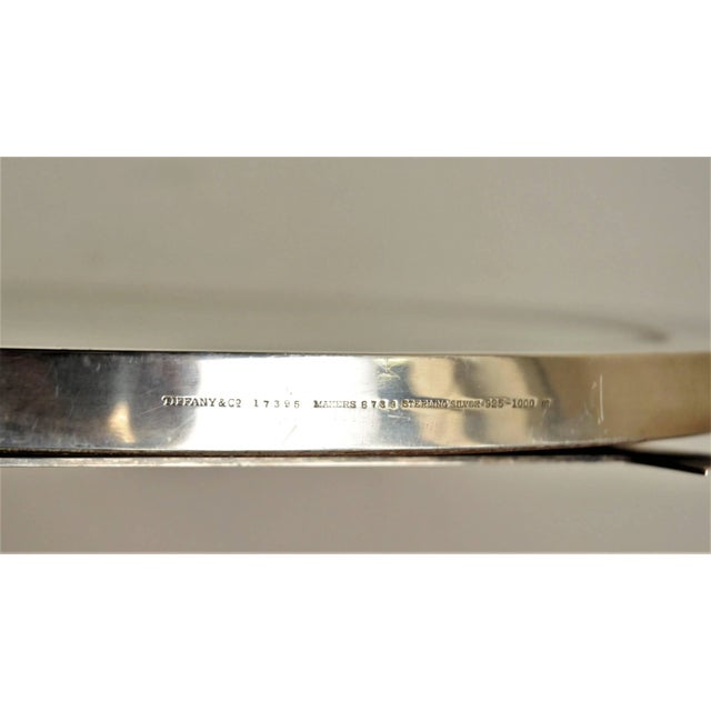 Tiffany & Co., American Art Deco, Sterling Silver Table Mirror, 1920s For Sale In New York - Image 6 of 7
