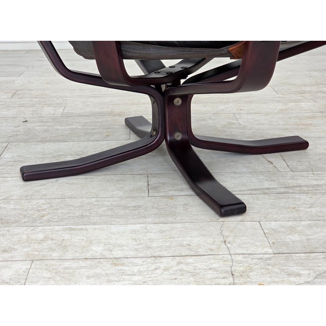 Mid-Century Modern Vintage Norwegian Lounge Chair by Sigurd Ressel for Vatne Møbler, 1970s For Sale - Image 3 of 18