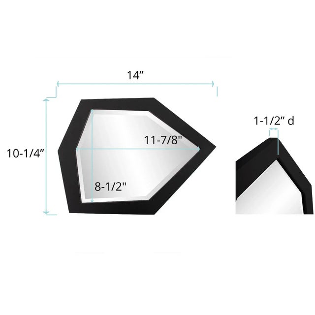 Abrams Mirror - Black For Sale In Chicago - Image 6 of 7