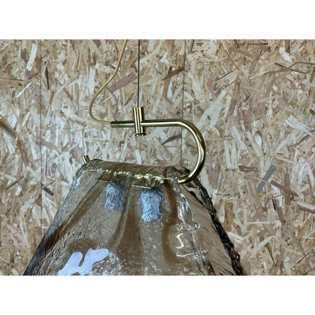 Mid-Century Murano Glass Ceiling Lamp from Mazzega Kalmar, 1960s For Sale - Image 8 of 13
