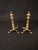 Antique Brass Andirons Pair-Chippendale-Beehive-Claw Foot-Fireplace Dogs-Federal For Sale - Image 11 of 11