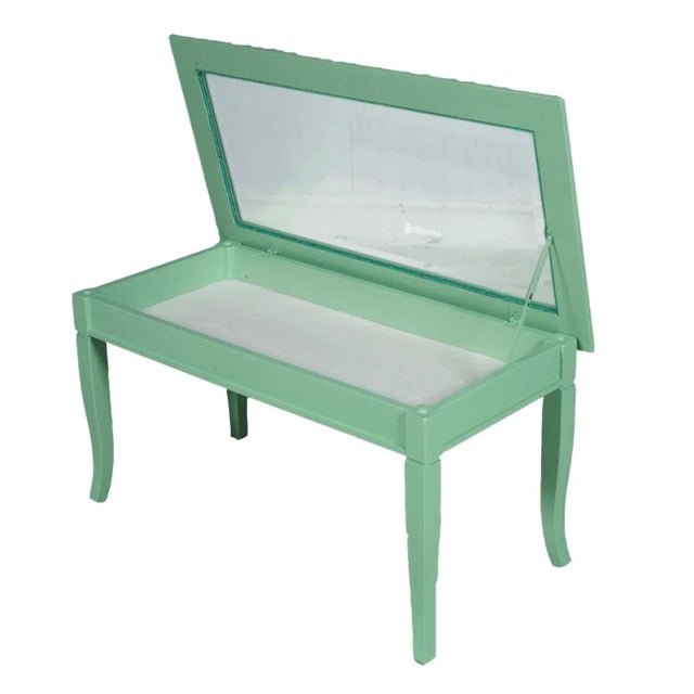 Maple & Glass Coffee Table, 1960s For Sale - Image 3 of 5