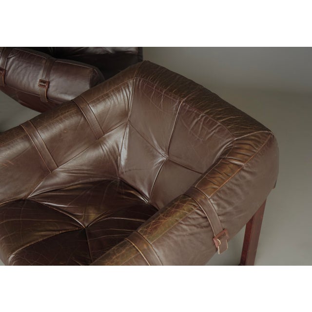 Mid-Century Modern MP-91 Lounge Chairs by Percival Lafer for Móveis Lafer, 1970s, Set of 2 For Sale - Image 3 of 18