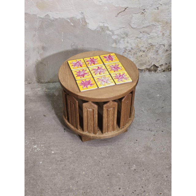 Coffee Table with Storage Compartment attributed to Guillerme and Chambron, 1960 For Sale - Image 10 of 16
