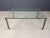 Rectangular Glass and Cast Brass T24 Pioneer Coffee Table by Peter Ghyczy, 1970s For Sale - Image 12 of 13