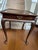 Vintage Henredon Aston Court collection, Queen Anne style mahogany side table,. Exact table for sale onChairish for $375....