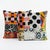 Mid-Century Modern Silk Ikat Velvet Pillow Cover 19'' X 20'' - Set of Two For Sale - Image 3 of 5