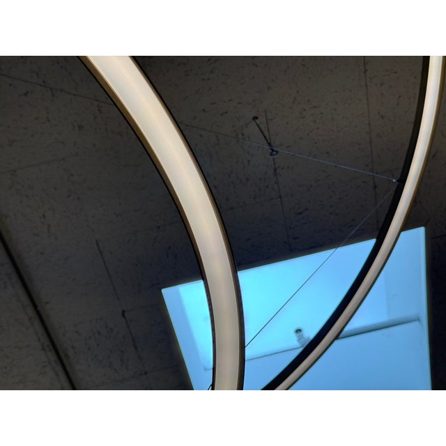 2020s Double Ring Pendant Lighting For Sale - Image 5 of 12