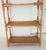 Wood Vintage Large Bamboo Shelf For Sale - Image 7 of 15