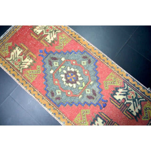 Tribal Vintage Tribal Turkish Oushak Rug For Sale - Image 3 of 6