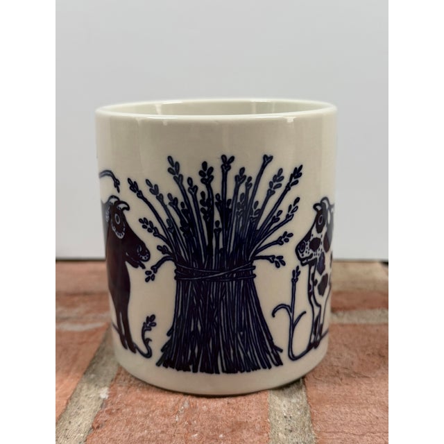 1970s Vintage French Taylor & Ng Collectible Mugs - Set of 6 For Sale - Image 13 of 16