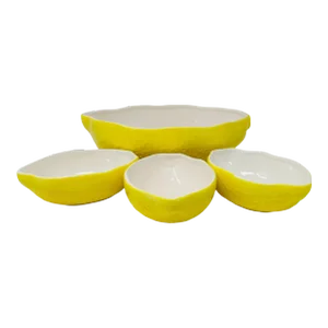 Vintage Rubel & Co Lemon Bowls a Set of 4