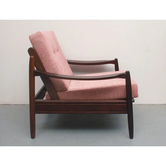 Armchair in Pale Pink, 1965 For Sale - Image 10 of 13