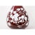 20th-Century Chinese Red-Glazed Vase With White Inscribed Flowers For Sale In New York - Image 6 of 11