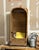 Large Vintage Wicker Porter Chair With Compartment For Sale - Image 4 of 7