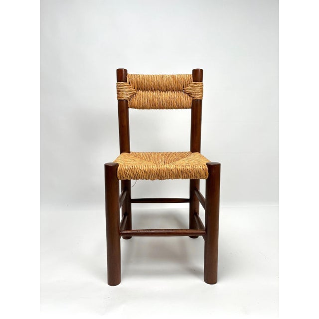 1960s Vintage French Dining Chairs by Charlotte Perriand, 1960s, Set of 4 For Sale - Image 5 of 11