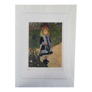 1970s Pierre-Auguste Renoir, a Girl With a Watering Can, Lithograph For Sale