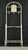 Vintage entryway hat & coat hall tree stand made of white enameled steel. It features five hooks and a bottom shelf. Good...