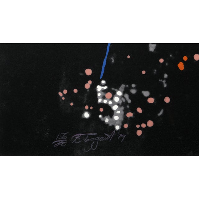 William Taggart Unidentified #1 - Black Spiral Screenprint, signed and numbered in pencil Edition: 156/200 Size: 24 in. x...